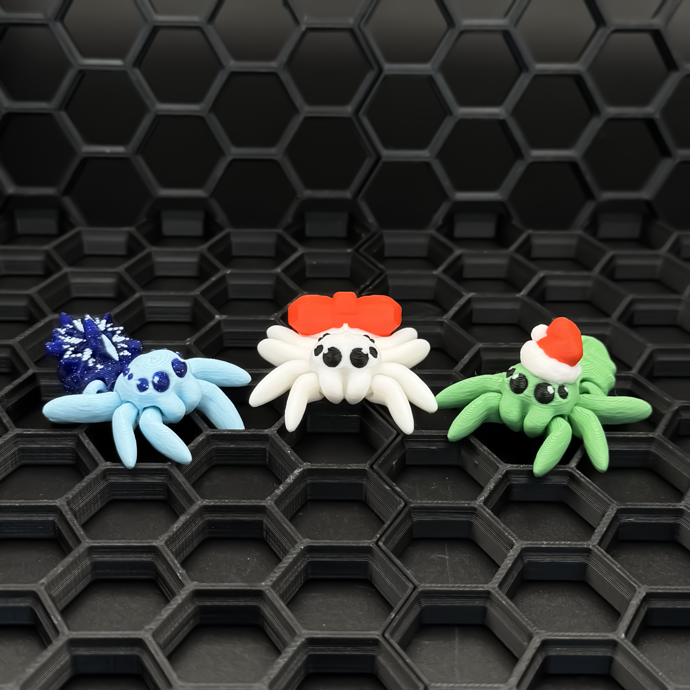 Weihnachtsspinnen - 3 Stück 