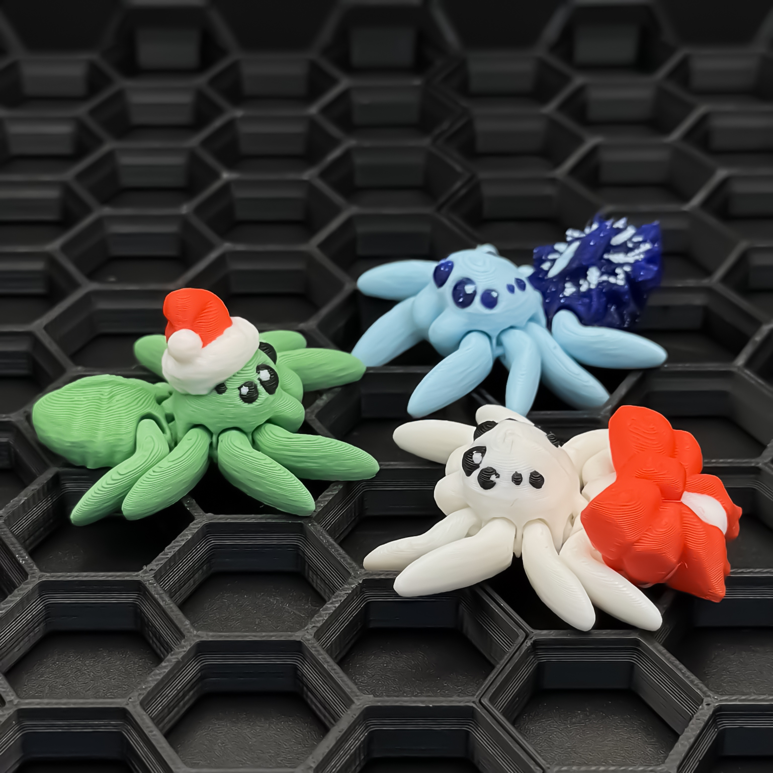 Weihnachtsspinnen - 3 Stück 